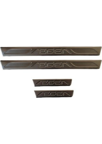 Egea Cross Krom Kapı Eşiği (4parça) Paslanmaz Çelik