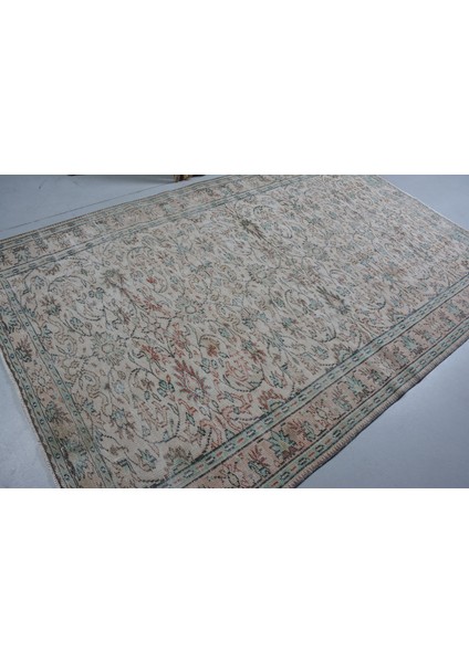 Eskitme Halı, Türk Halısı, Halı, 184 x 282 cm Yeşil Halı, Anadolusı Oturma Odası Halı, 11439