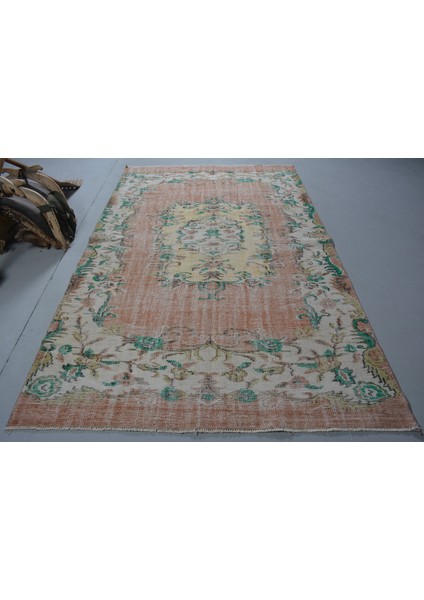 Türk Halısı, Eskitme Halı, Halı, 174 x 279 cm Kahverengi Halı, Kabilesı Büyük Halı, 11513