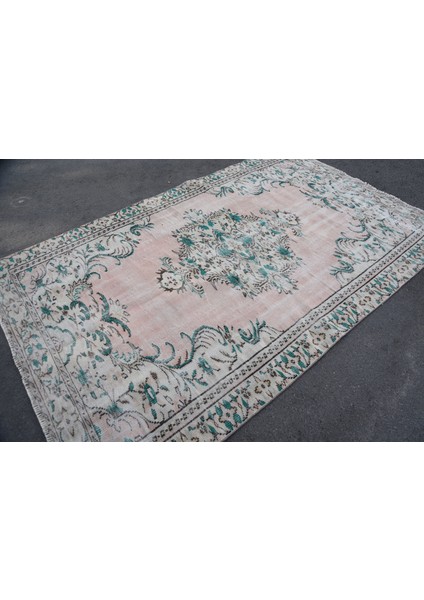 Türk Halısı, Eskitme Halı, Halı, 176 x 277 cm Pempe Halı, Organik Oturma Odası Halı, 5256