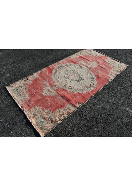 Türk Halısı, Eskitme Halı, Halı, 124 x 237 cm Pempe Halı, Kabilesı Banyo Halı, Dekoratif Banyo Halı, fiyatları