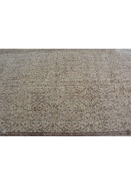 Türk Halısı, Eskitme Halı, Halı, 167 x 283 cm Bej Halı, Kabilesı Yer Halı, Bahçe Yer Halı, 11510