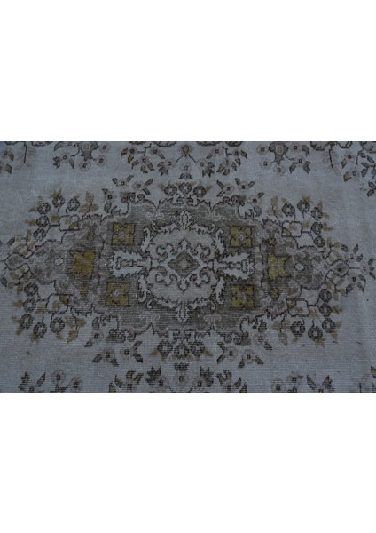 Eskitme Halı, Türk Halısı, Halı, 117 x 210 cm Bej Halı, Dekoratif Banyo Halı, El Yapımı Alan Halı, 33