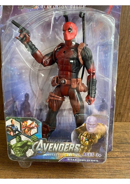 Deadpool Hareketli Kol Bacak Işıklı Figür 17CM fiyatları