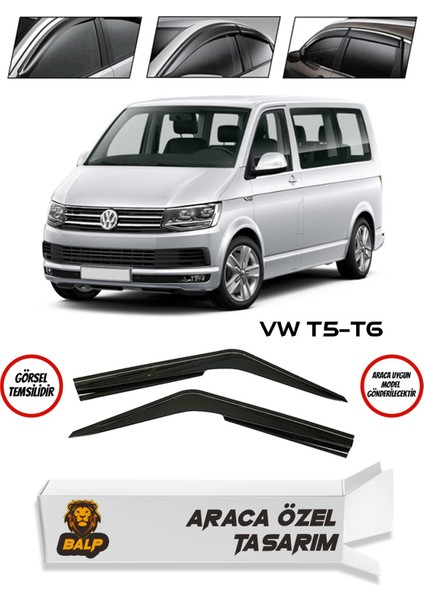 Volkswagen Transporter T5, T6 2003 ve Sonrası Cam Rüzgarlığı 2'li