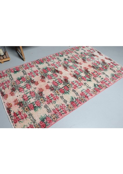 Eskitme Halı, Türk Halısı, Halı, 135 x 231 cm Kırmızı Halı, Alan Halı, Alan Halı, 9275