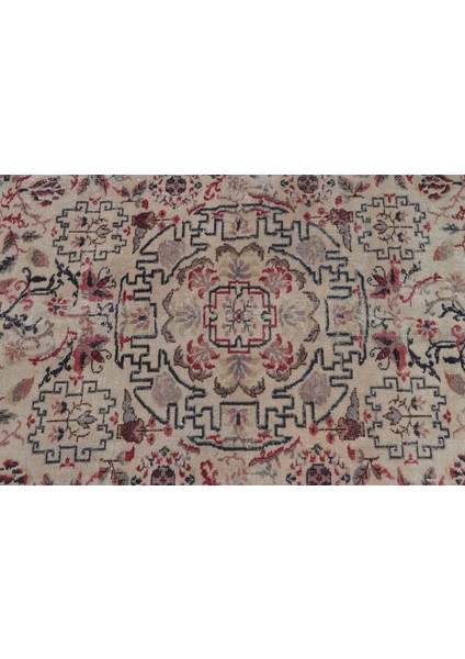 Türk Halısı, Eskitme Halı, Halı, 135 x 230 cm Bej Halı, Organik Alan Halı, Dekoratif Alan Halı, 6831