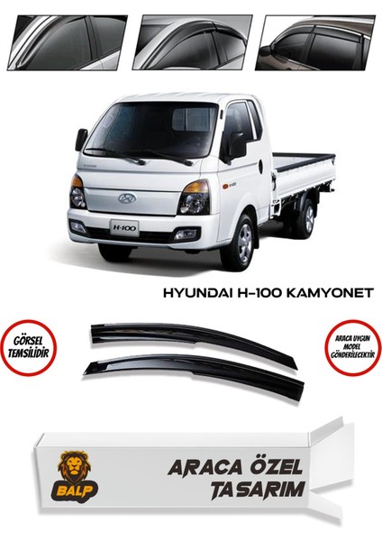 Hyundai H100 Cam Rüzgarlığı Kamyonet Minibüs 2 Li