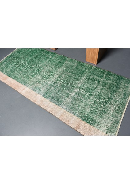 Eskitme Halı, Türk Halısı, Halı, 104 x 240 cm Yeşil Halı, Yün Alan Halı, Anadolusı Alan Halı, 11044 fiyatları