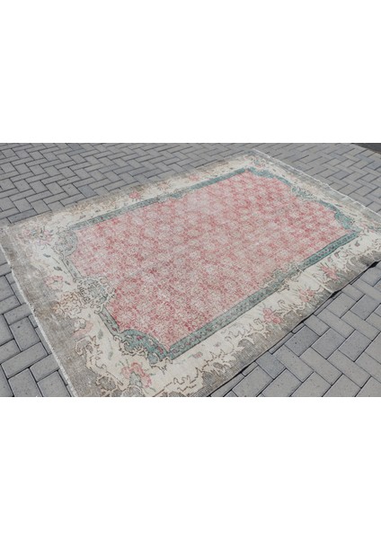 Eskitme Halı, Türk Halısı, Halı, 181 x 269 cm Pempe Halı, Yün Büyük Halı, Organik Yer Halı, 6847 modelleri
