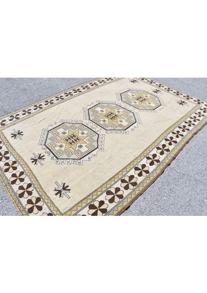 Eskitme Halı, Türk Halısı, Halı, 210 x 302 cm Mavi Halı, Yün Büyük Halı, Yer Halı, 10287