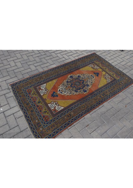 Eskitme Halı, Türk Halısı, Halı, 120 x 212 cm Kırmızı Halı, El Dokuma Alan Halı, Bahçe Banyo Halı, 68 fırsatları