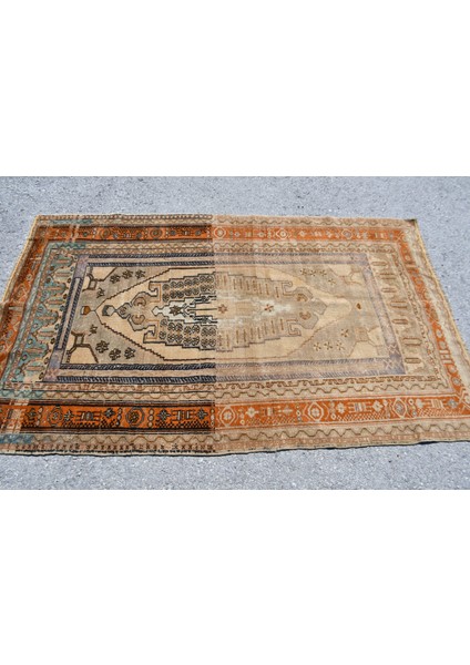 Eskitme Halı, Türk Halısı, Halı, 124 x 205 cm Turuncu Halı, Alan Halı, Kabilesı Banyo Halı, 10280 fiyatları