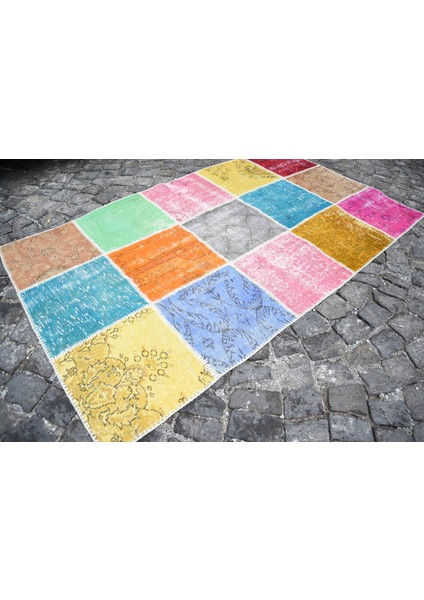 Eskitme Halı, Türk Halısı, Halı, 130 x 220 cm Mavi Halı, El Yapımı Alan Halı, Kabilesı Alan Halı, 294 fiyatları