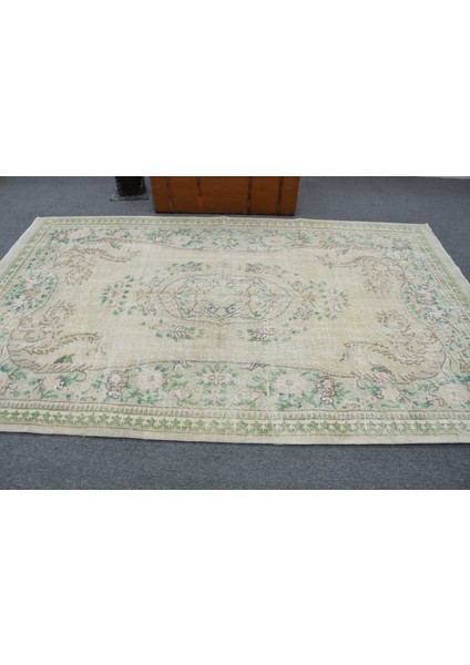 Türk Halısı, Eskitme Halı, Halı, 166 x 275 cm Bej Halı, Kabilesı Büyük Halı, Dekoratif Yer Halı, 1165 modelleri
