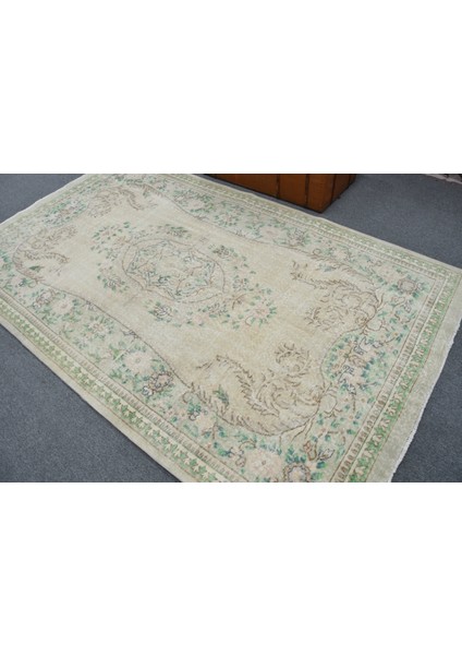 Türk Halısı, Eskitme Halı, Halı, 166 x 275 cm Bej Halı, Kabilesı Büyük Halı, Dekoratif Yer Halı, 1165 fırsatları