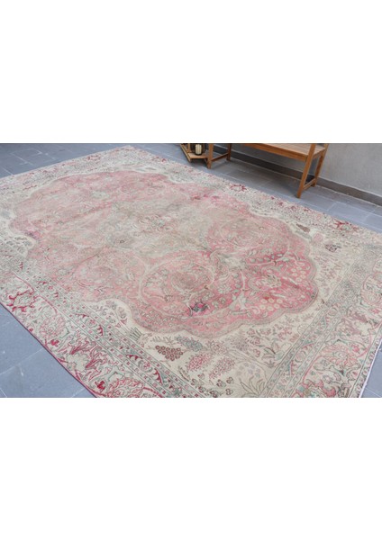 Türk Halısı, Eskitme Halı, Halı, 264 x 373 cm Pempe Halı, Yün Büyük Boy Halı, Organik Yer Halı, 5687 fırsatları