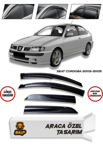 Seat Cordoba Cam Rüzgarlığı 4lü 2003-2009 Arası