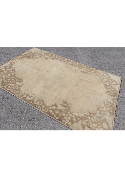 Eskitme Halı, Türk Halısı, Halı, 151 x 235 cm Bej Halı, Organik Alan Halı, El Yapımı Banyo Halı, 3436 fiyatları