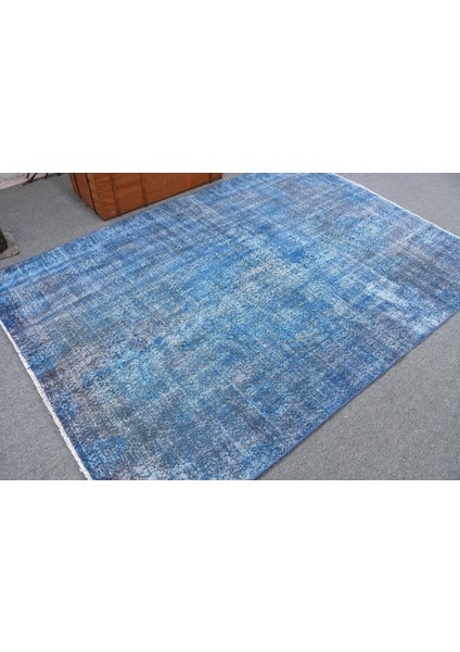Türk Halısı, Eskitme Halı, Halı, 171 x 249 cm Mavi Halı, El Dokuma Büyük Halı, Oturma Odası Halı, 11 fiyatları