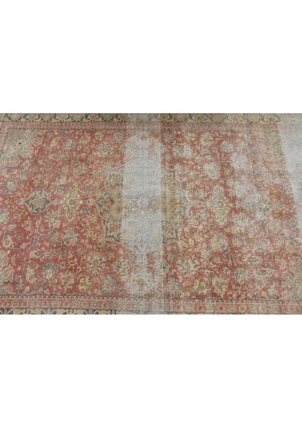 Türk Halısı, Eskitme Halı, Halı, 126 x 193 cm Kırmızı Halı, Banyo Halı, Kabilesı Banyo Halı, 11745