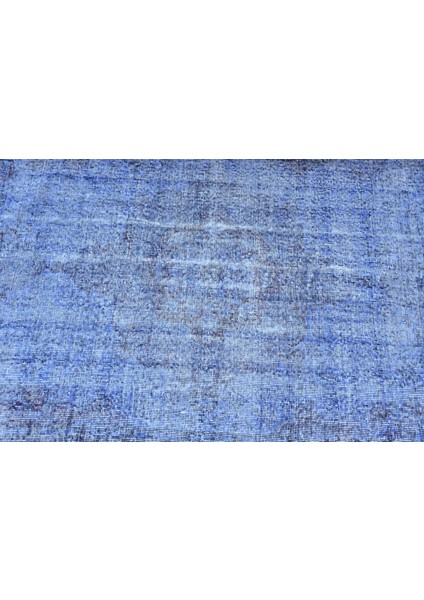 Türk Halısı, Eskitme Halı, Halı, 117 x 200 cm Mavi Halı, Dekoratif Alan Halı, Bahçe Alan Halı, 11866