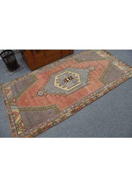 Eskitme Halı, Türk Halısı, Halı, 109 x 222 cm Kırmızı Halı, El Dokuma Banyo Halı, 11757 fiyatları