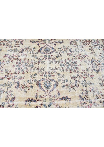 Eskitme Halı, Türk Halısı, Halı, 160 x 246 cm Bej Halı, Bohemsı Büyük Halı, El Dokuma Oturma Odası Hal