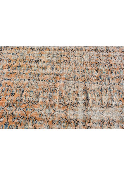 Eskitme Halı, Türk Halısı, Halı, 127 x 253 cm Sarı Halı, Kabilesı Alan Halı, Anadolusı Alan Halı, 736
