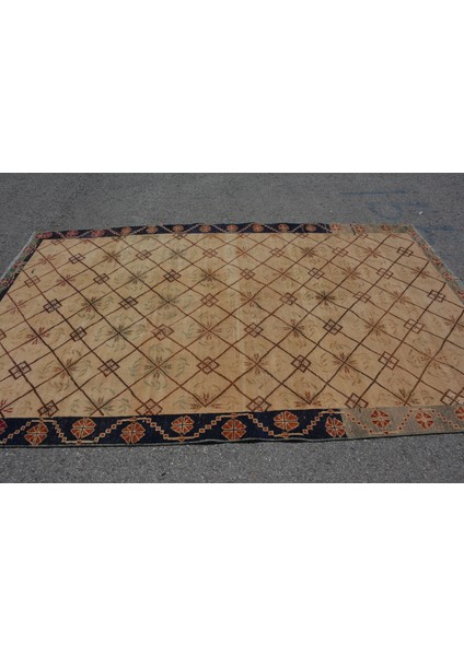 Türk Halısı, Eskitme Halı, Halı, 172 x 277 cm Bej Halı, Anadolusı Büyük Halı, Salon Halı, 6392