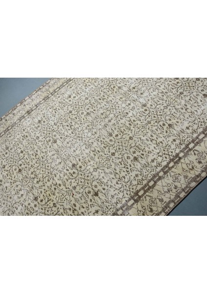 Eskitme Halı, Türk Halısı, Halı, 169 x 254 cm Bej Halı, Anadolusı Oturma Odası Halı, 3669