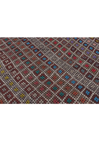 Türk Halısı, Eskitme Halı, Halı, 199 x 275 cm Bej Halı, Büyük Halı, Bohemsı Yer Halı, 7333