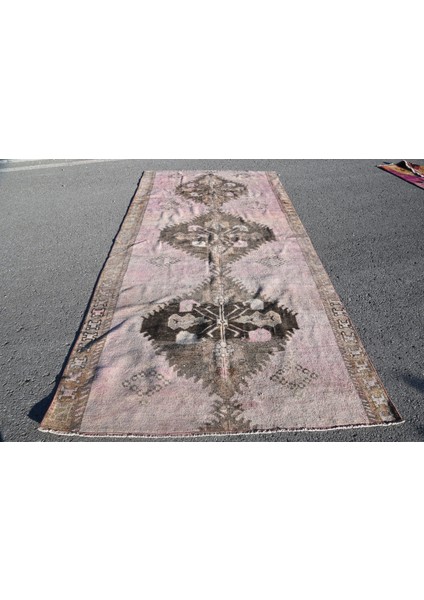 Eskitme Halı, Türk Halısı, Halı, 164 x 325 cm Pempe Halı, Organik Yer Halı, Kabilesı Salon Halı, 6094