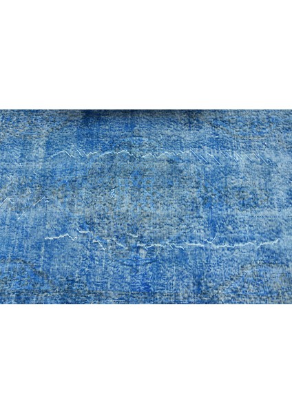 Türk Halısı, Eskitme Halı, Halı, 111 x 205 cm Mavi Halı, El Yapımı Alan Halı, Ofice Banyo Halı, 12018 indirimleri