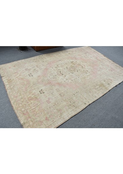 Türk Halısı, Eskitme Halı, Halı, 176 x 288 cm Bej Halı, Ofice Salon Halı, Kabilesı Salon Halı, 12028