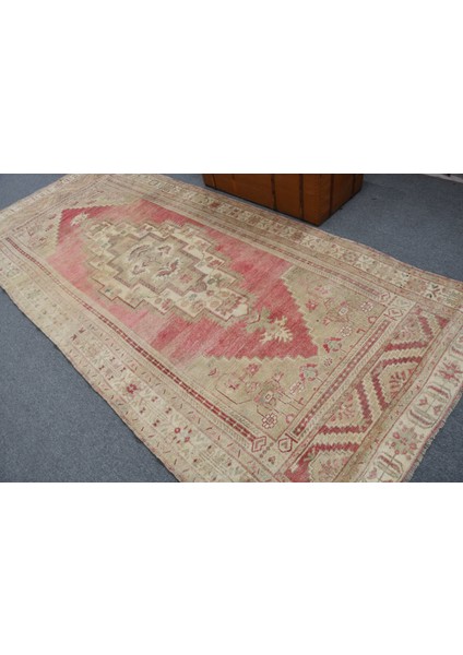 Türk Halısı, Eskitme Halı, Halı, 146 x 330 cm Kırmızı Halı, Salon Halı, Dekoratif Yer Halı, 11797 fiyatları