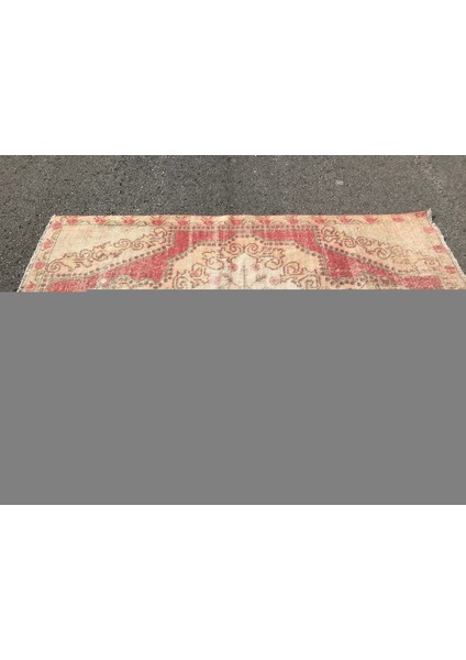 Eskitme Halı, Türk Halısı, Halı, 127 x 208 cm Pempe Halı, Organik Alan Halı, El Dokuma Alan Halı, 397