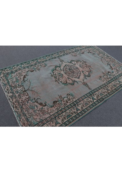Türk Halısı, Eskitme Halı, Halı, 149 x 229 cm Yeşil Halı, Dekoratif Banyo Halı, Yün Alan Halı, 8653 fiyatları