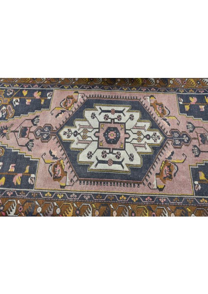 Eskitme Halı, Türk Halısı, Halı, 131 x 258 cm Mavi Halı, Yün Alan Halı, Dekoratif Alan Halı, 12001 fiyatları
