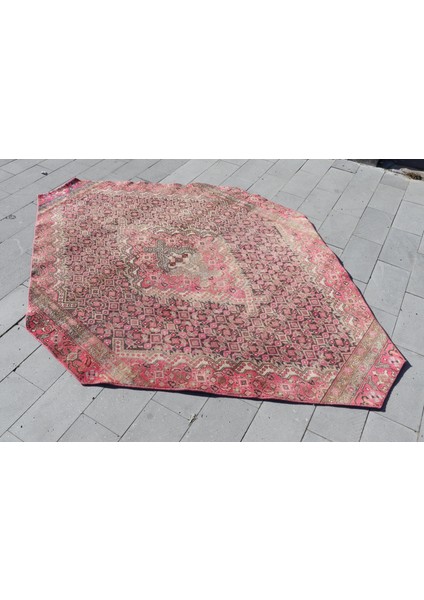 Türk Halısı, Eskitme Halı, Halı, 171 x 247 cm Pempe Halı, Kabilesı Salon Halı, El Yapımı Büyük Halı, fiyatları