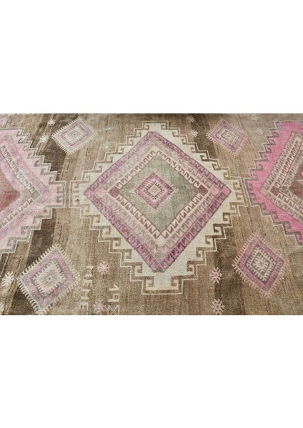Türk Halısı, Eskitme Halı, Halı, 173 x 338 cm Kahverengi Halı, Bahçe Büyük Halı, Bohemsı Oturma Odası indirimleri