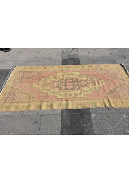 Eskitme Halı, Türk Halısı, Halı, 122 x 257 cm Pempe Halı, Bahçe Banyo Halı, Kabilesı Alan Halı, 4186 fırsatları