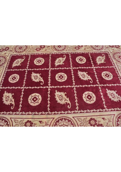 Türk Halısı, Eskitme Halı, Halı, 199 x 270 cm Kırmızı Halı, Ofice Salon Halı, El Dokuma Salon Halı, 1