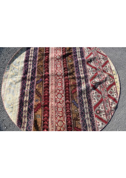 Türk Halısı, Eskitme Halı, Halı, 182 x 182 cm Pempe Halı, El Yapımı Alan Halı, Bohemsı Banyo Halı, 58 indirimleri