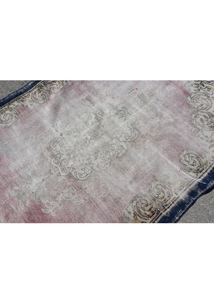 Türk Halısı, Eskitme Halı, Halı, 142 x 185 cm Kırmızı Halı, Bahçe Alan Halı, Alan Halı, 4561