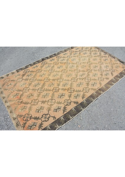 Türk Halısı, Eskitme Halı, Halı, 136 x 229 cm Turuncu Halı, Kabilesı Banyo Halı, Anadolusı Banyo Halı, fırsatları