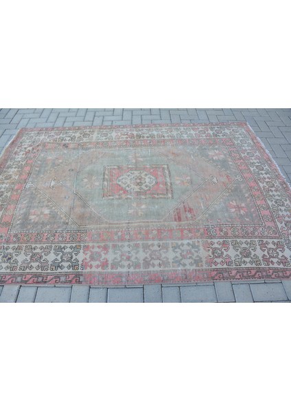 Türk Halısı, Eskitme Halı, Halı, 166 x 251 cm Pempe Halı, El Yapımı Yer Halı, Bahçe Büyük Halı, 10887 fiyatları