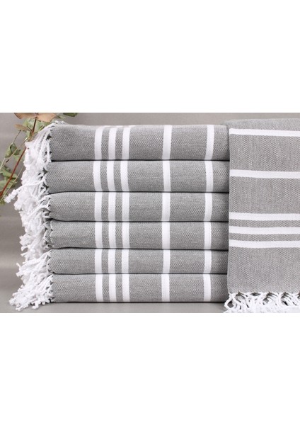 Haki Yeşil Plaj Peştemali, Organik Plaj Havlusu, 100 x 180 cm Pamuk Peştamal, Nedime Havlusu ,