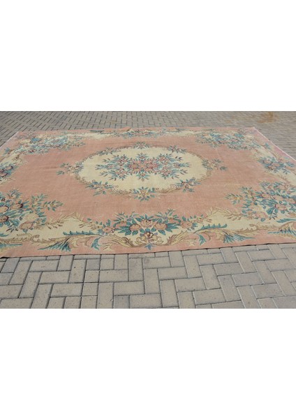 Türk Halısı, Eskitme Halı, Halı, 287 x 424 cm Pempe Halı, Organik Halı, Büyük Halı, 7315 modelleri