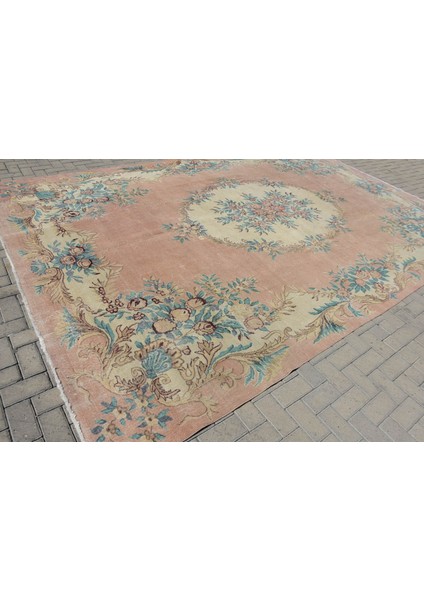 Türk Halısı, Eskitme Halı, Halı, 287 x 424 cm Pempe Halı, Organik Halı, Büyük Halı, 7315 fırsatları